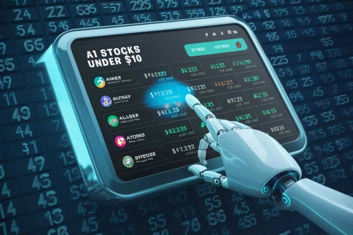 artificial intelligence stocks under $10